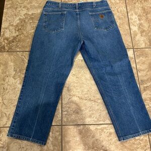 Carhartt traditional fit jeans B280 PRW in size 40x30 for men.